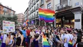 Manifestación del Día del Orgullo LGTBI en Valladolid.