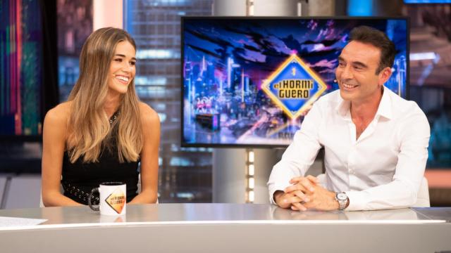 Enrique Ponce y Ana Soria en 'El Hormiguero'.