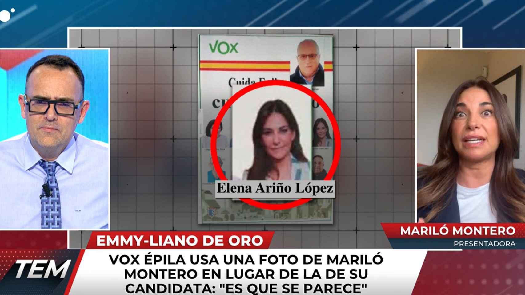 Primeras palabras de Mariló Montero tras convertirse (por error) en candidata de VOX: Casi me da un infarto