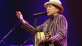 Joaquín Sabina durante el concierto en el WiZink Center de Madrid el 23 de mayo de 2023. Foto: Kiko Huesca / EFE