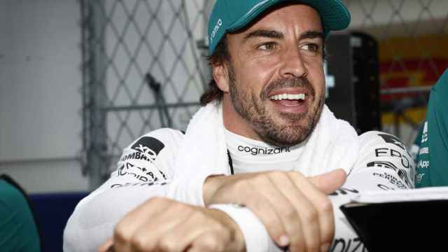 Fernando Alonso, con Aston Martin en 2023