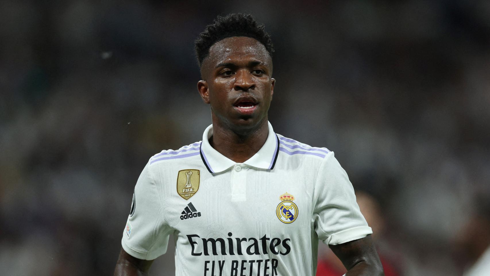 Vinicius, con el Real Madrid