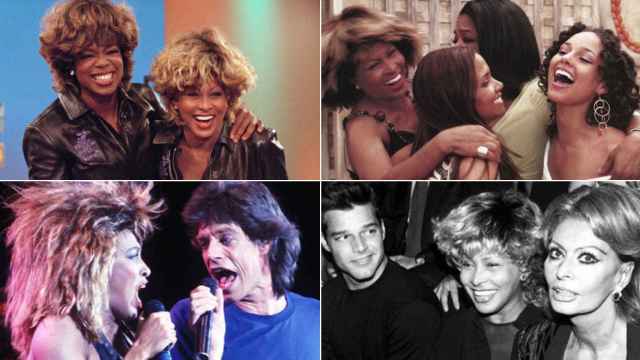 Los famosos se despiden de Tina Turner.