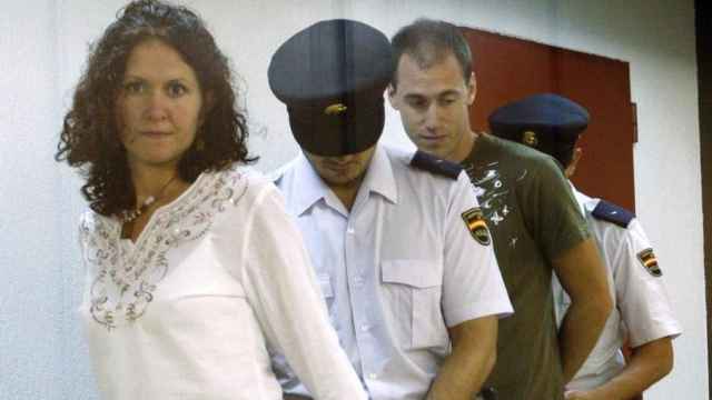 Sara Majarenas y Mikel Orbegozo durante su juicio en la Audiencia Nacional./