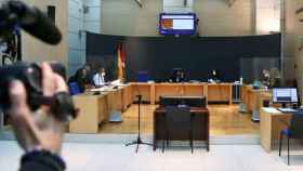 Interior de una Audiencia Provincial a punto de celebrar un juicio, en imagen de archivo.