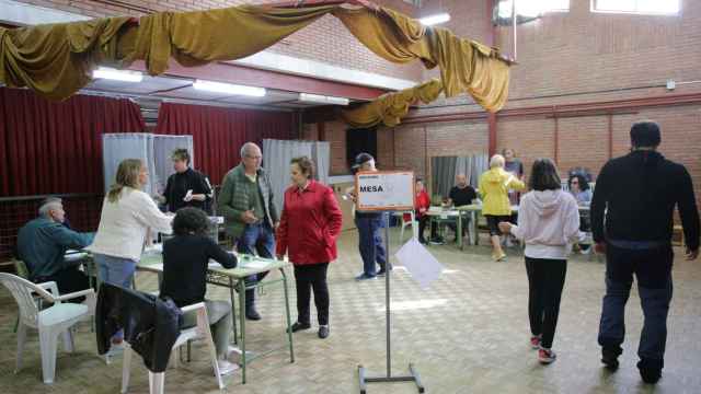 Votaciones en colegios electorales de Zamora