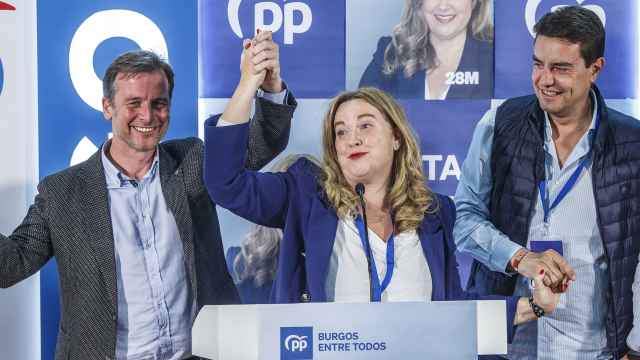 La candidata del Partido Popular a la alcaldía de Burgos, Cristina Ayala