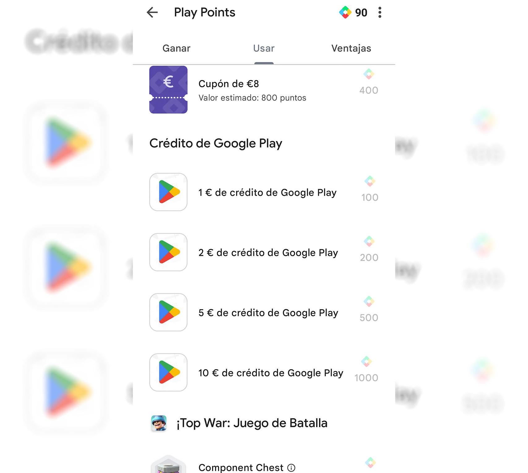 Google Play For Cash