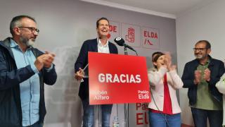 Rubén Alfaro (PSOE) vuelve a ganar las elecciones en Elda aunque necesitará apoyos para gobernar