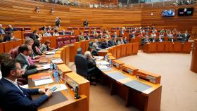 Imagen de un pleno de las Cortes.
