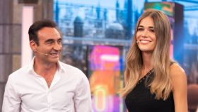 Ana Soria y el diestro Enrique Ponce durante su visita al espacio de Antena 3 'El Hormiguero', el pasado 23 de mayo de 2023.