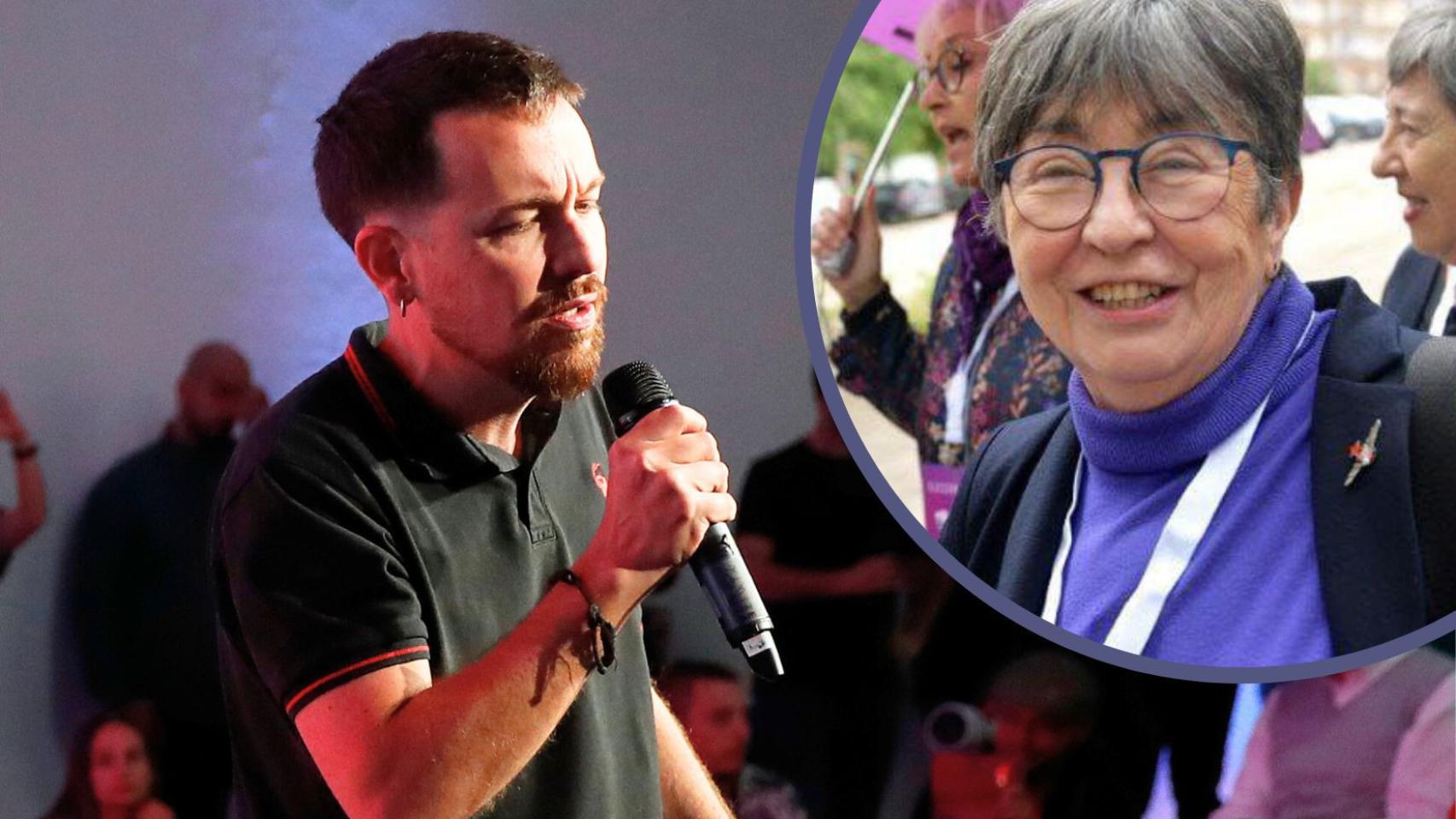 El expolítico, en un montaje de JALEOS.