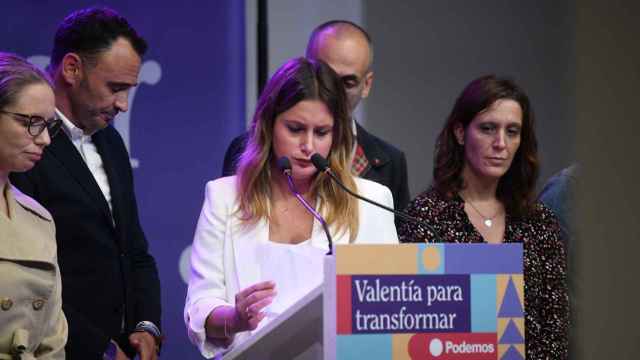 Los candidatos de Podemos al Ayuntamiento y la Comunidad de Madrid, Roberto Sotomayor y Alejandra Jacinto.