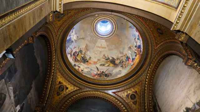 Interior de la Basílica de San Francisco el Grande de Madrid