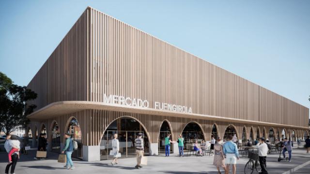 Diseño del nuevo mercado de abastos de Fuengirola.