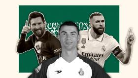 Messi, Cristiano Ronaldo y Benzema