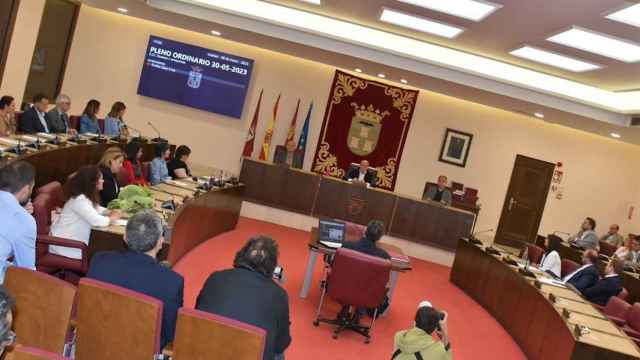Pleno del Ayuntamiento de Albacete. Foto: Ayuntamiento de Albacete.