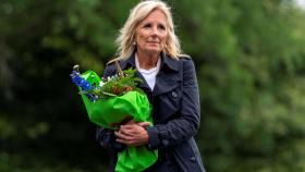 La primera dama de EEUU, Jill Biden,  en una imagen de este lunes en Washington.