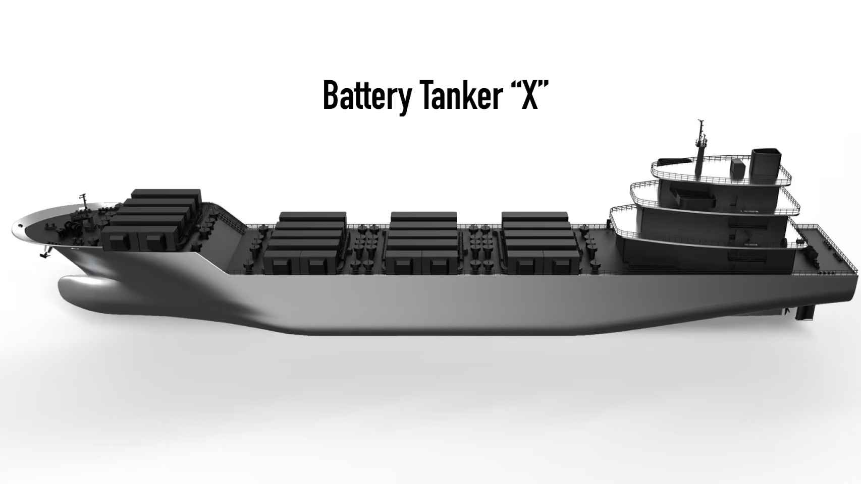 Diseño del buque cisterna de baterías X