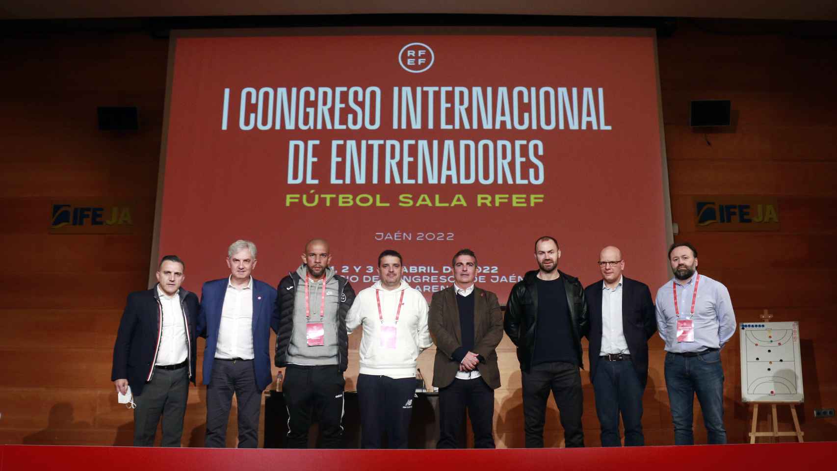 Congreso internacional de entrenadores de fútbol sala.