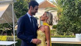 Sergio Rico y Alba Silva, en una imagen compartida en redes sociales.