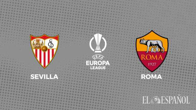 Cartel del Sevilla FC - AS Roma de la final de la Europa League