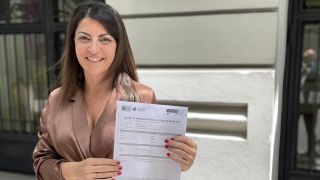 Macarena Olona registra el partido Caminando Juntos y se presentará el 23-J a las elecciones generales