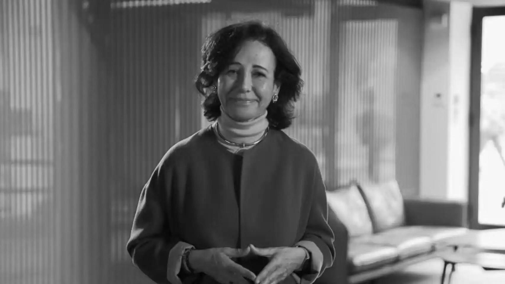 Ana Botín, presidenta de Santander.