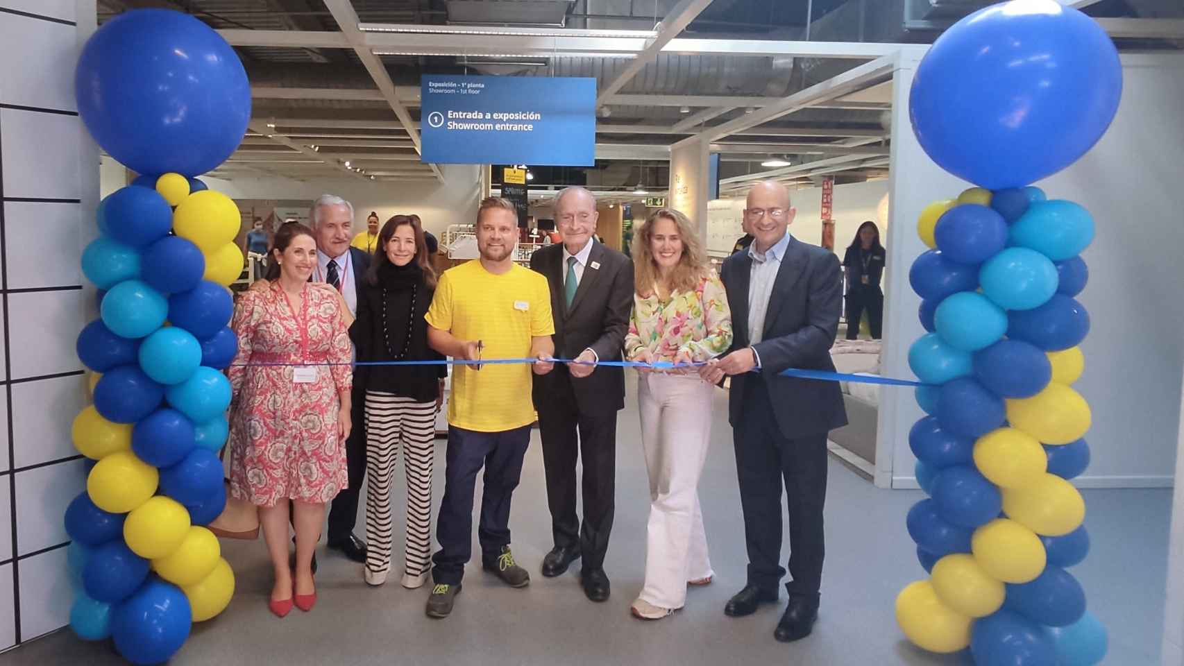 Acto de celebración del 15 aniversario de la llegada de Ikea a Málaga.