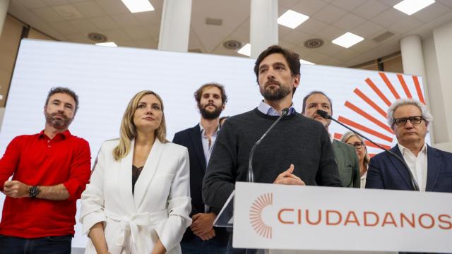 Adrián Vázquez Lázara y Patricia Guasp, líderes de Ciudadanos.