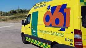 Ambulancia perteneciente a La Empresa Pública de Emergencias Sanitarias 061