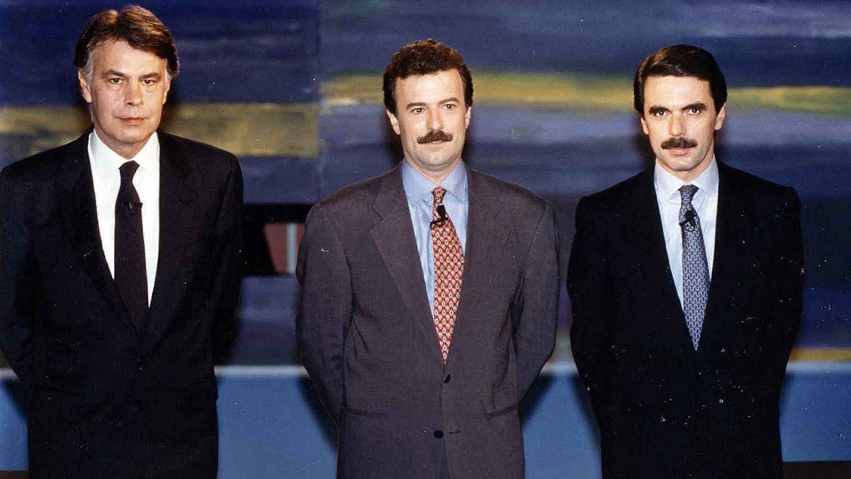 El cara a cara entre Felipe González y José María Aznar en 1993 sigue siendo el debate más visto de la historia.