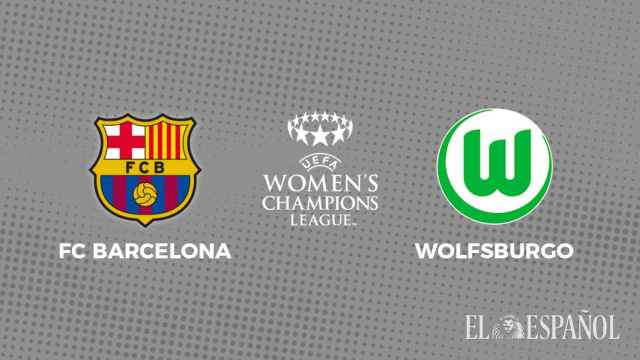 Cartel del Barcelona - Wolfsburgo de la final de la Women's Champions League