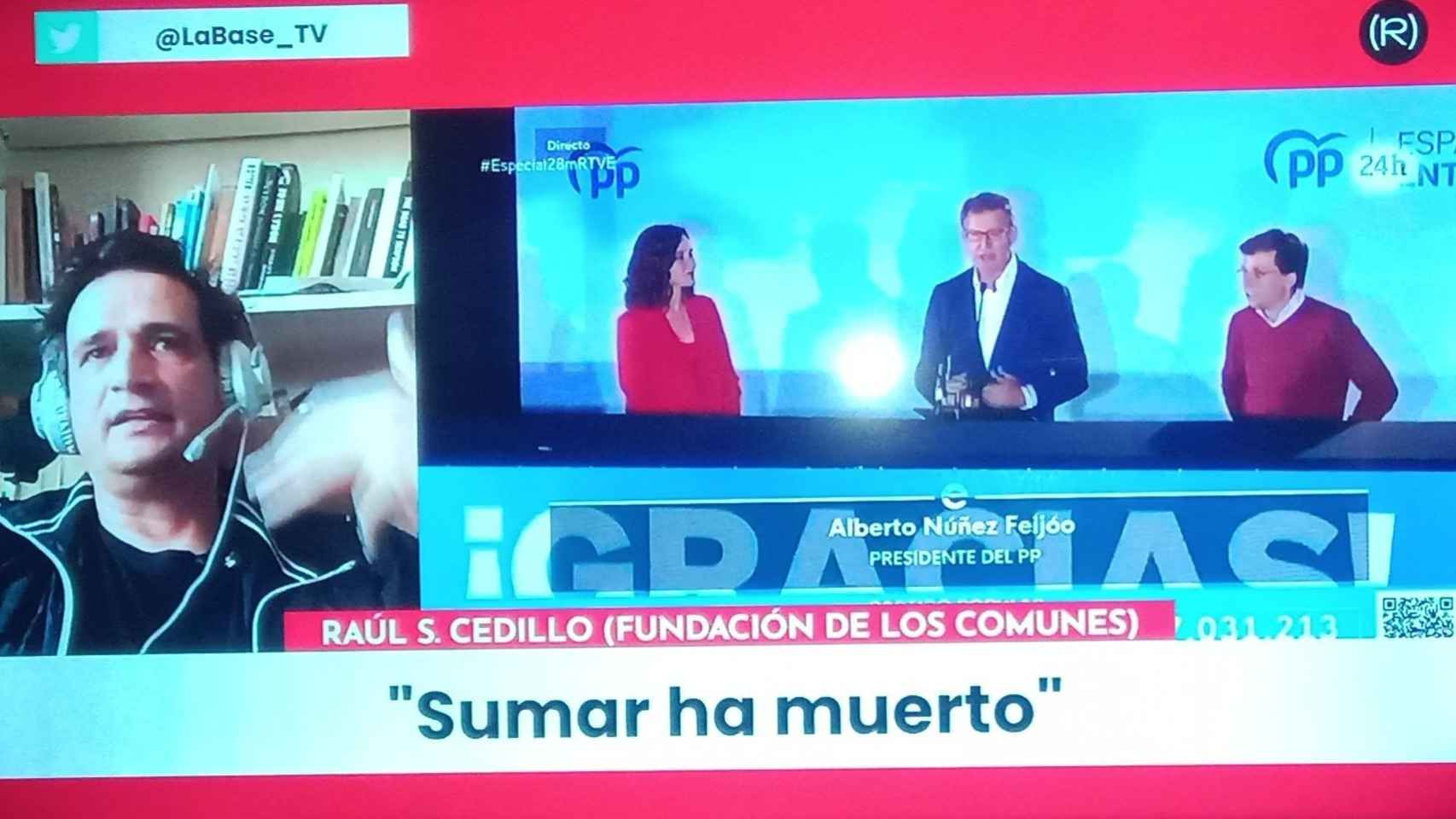 Sumar ha muerto, sentenció la televisión de Pablo Iglesias al hacer balance de las elecciones del 28-M.