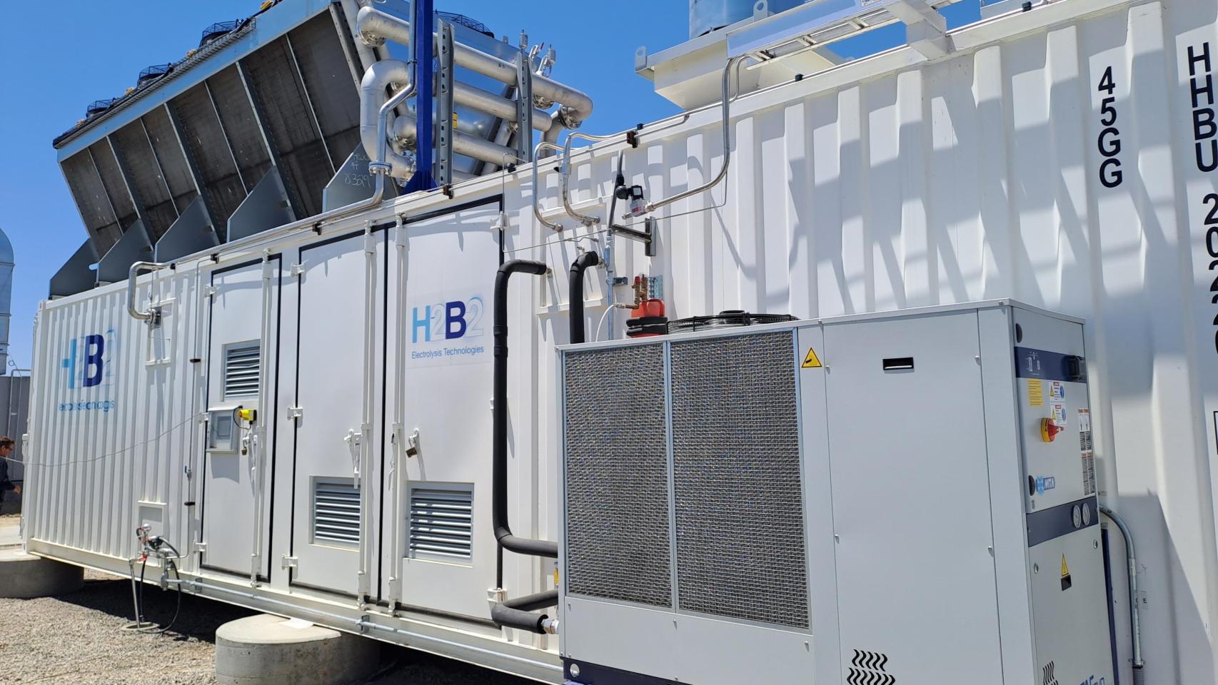 Proyecto de electrolizador de H2B2