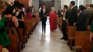 Llega al altar el día de su boda con el himno del Unicaja de Málaga: “La gente alucinó al reconocerla"