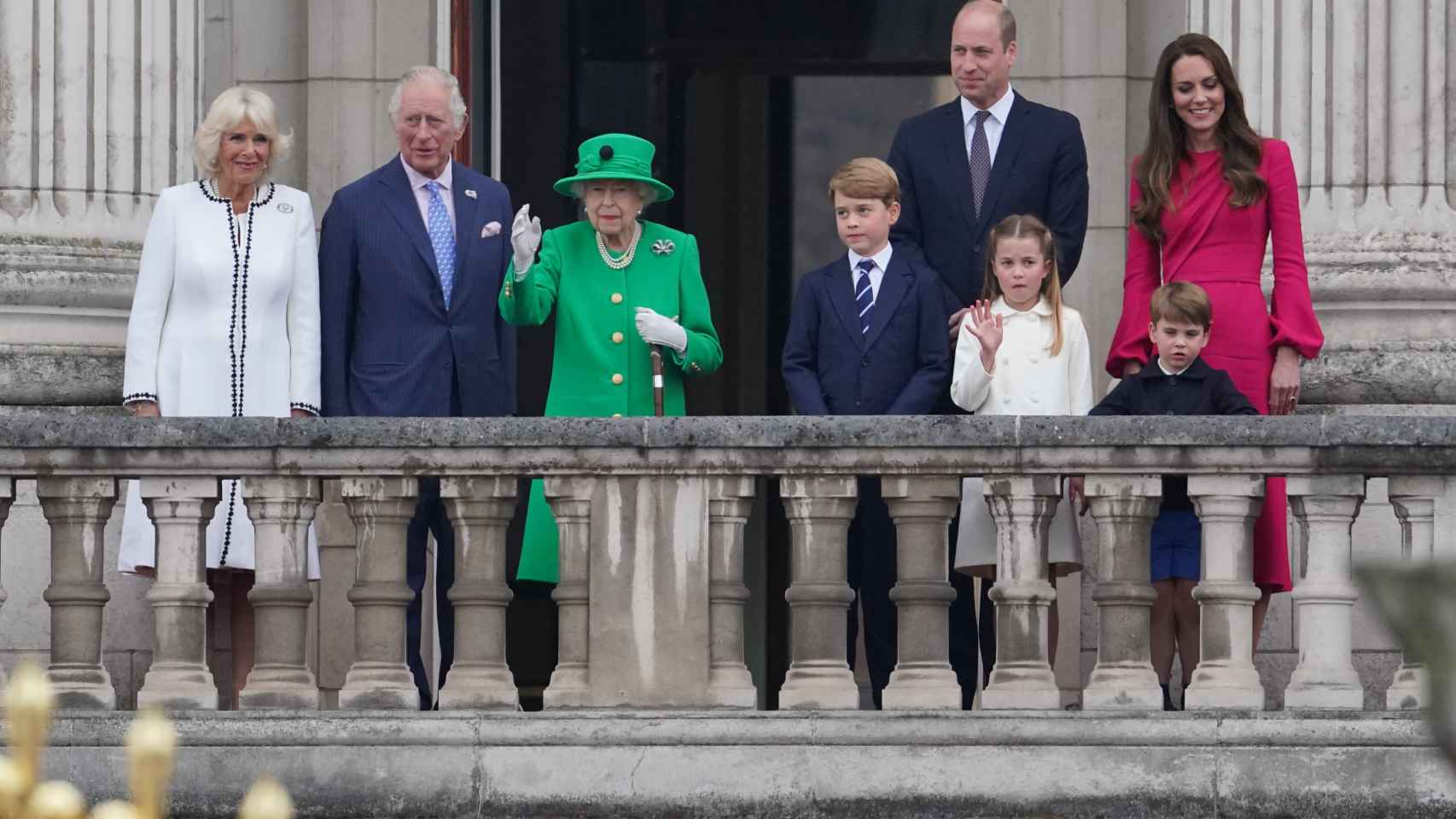 Isabel II, durante su Jubileo de Platino, en junio de 2022.