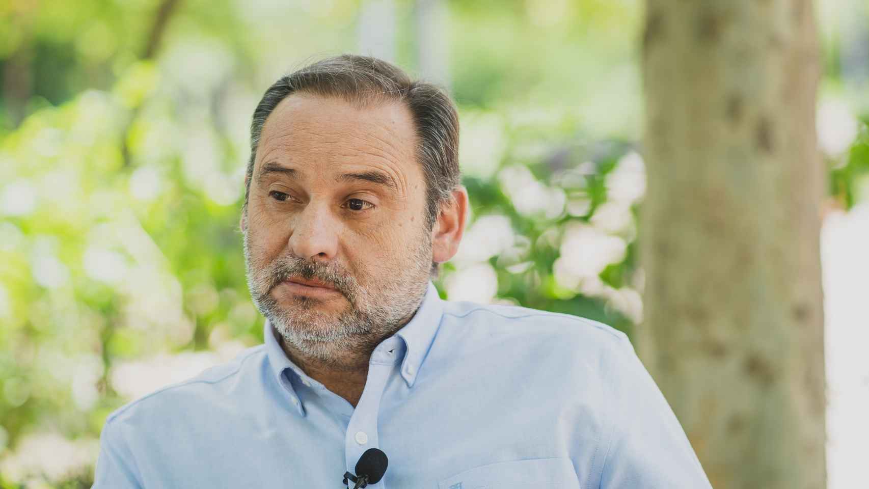 José Luis Ábalos, en un momento de la entrevista.