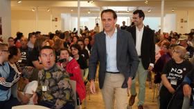 El presidente de la Diputación de Valladolid, Conrado Íscar, inaugura el XII Encuentro de Personas con Discapacidad