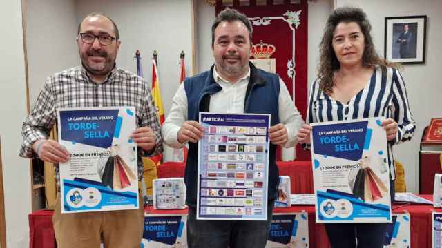 Presentación de la campaña para fomentar el comercio local en Tordesillas