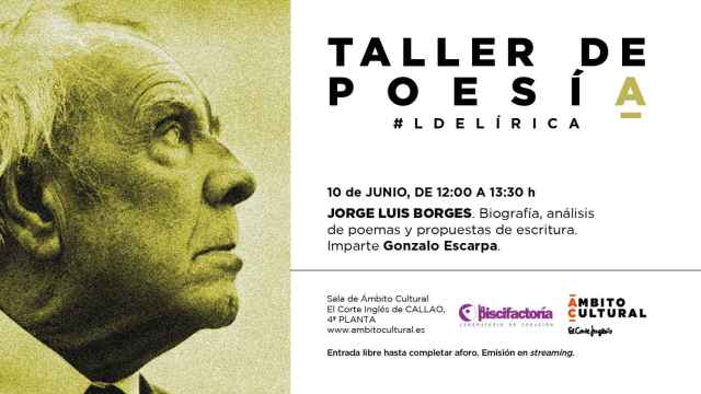 Los secretos de la poesía de Borges, en el taller #LdeLírica de Ámbito Cultural