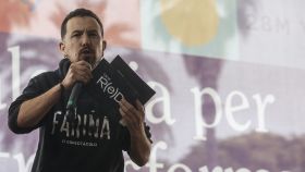 El exvicepresidente del Gobierno y exlíder de Podemos, Pablo Iglesias, en un acto de campaña el pasado 26 de mayo.