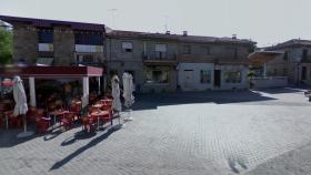 La plaza de la Constitución de Colmenarejo, donde tuvo lugar el suceso.