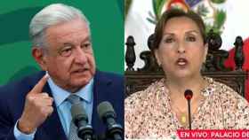 Los presidentes de México y de Perú, , Andrés Manuel López Obrador y Dina Boluarte.