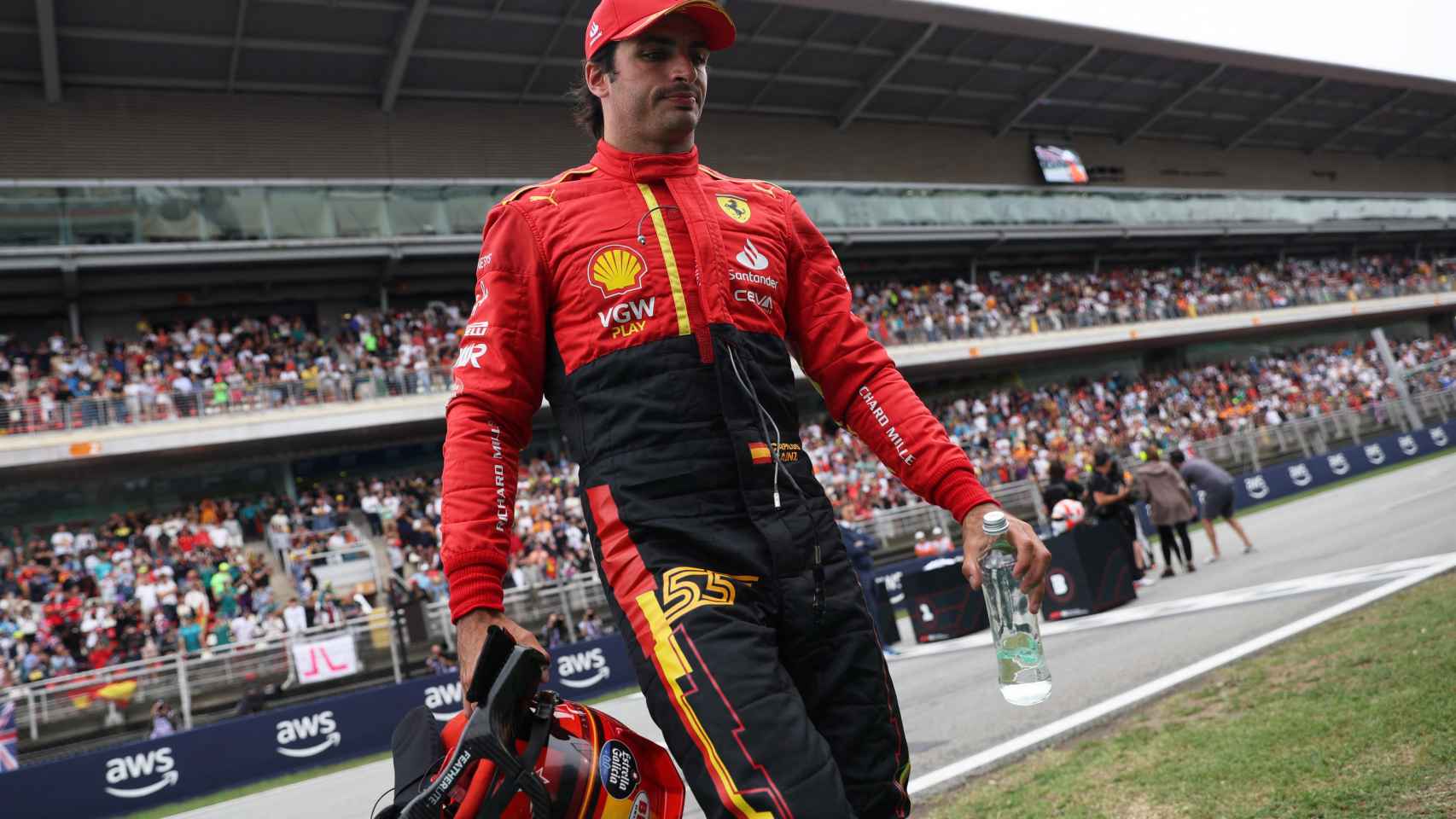 Carlos Sainz saldrá segundo en Motmeló.