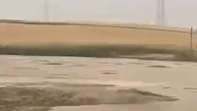 El vídeo subido por el PSOE de Villalón de las inundaciones