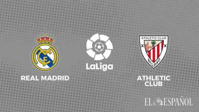Cartel del Real Madrid - Athletic Club.
