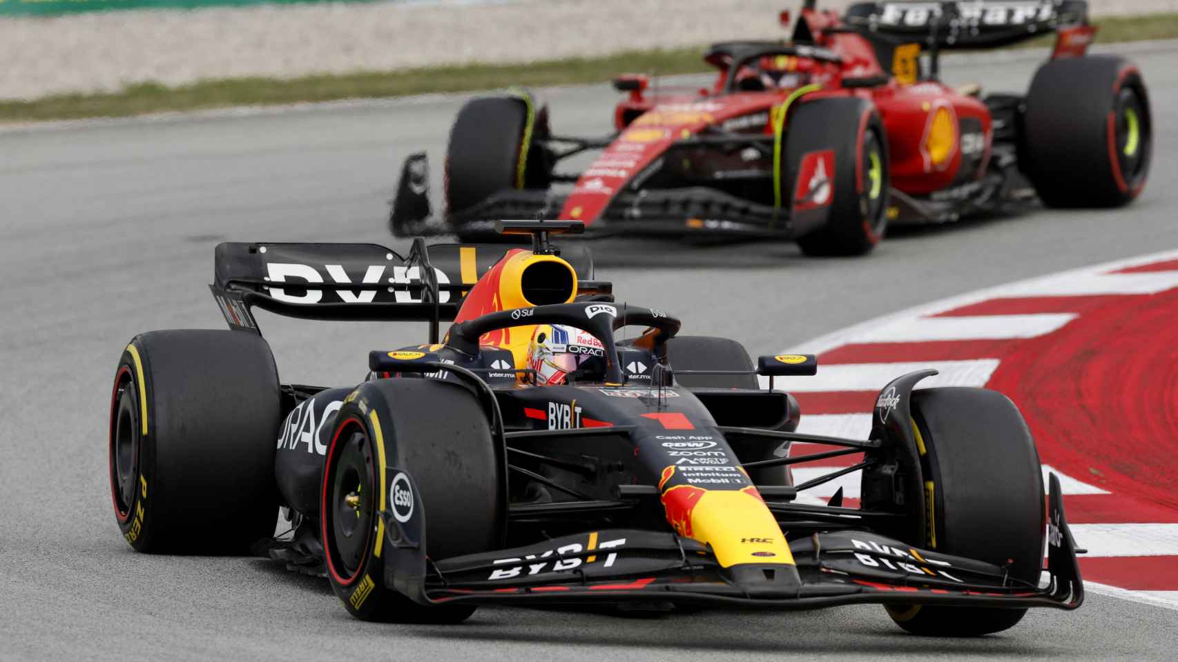 Max Verstappen, en el Gran Premio de España de F1.