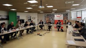 Imagen del encuentro organizado por la Asociación de la Industria Alimentaria de Castilla y León para orientar y ayudar a sus socios en el cumplimiento de la obligatoriedad de registrar los contratos alimentarios a partir del próximo 30 de junio