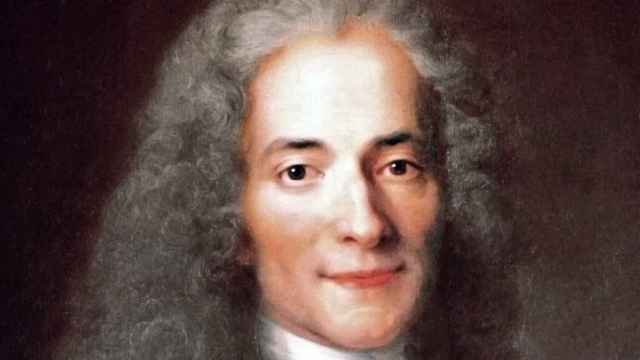 Retrato de Voltaire de 1718 realizado por Nicolas de Largillière